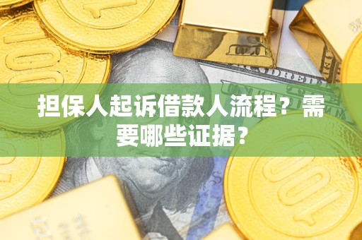 北京担保人起诉借款人流程?需要哪些证据? 北京担保人起诉借款人流程?需要哪些证据?