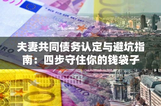 北京夫妻共同债务认定与避坑指南：四步守住你的钱袋子